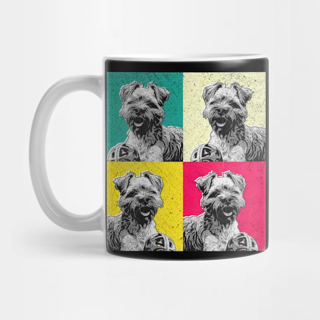 Yorkshire Terrier dog retro by SerenityByAlex